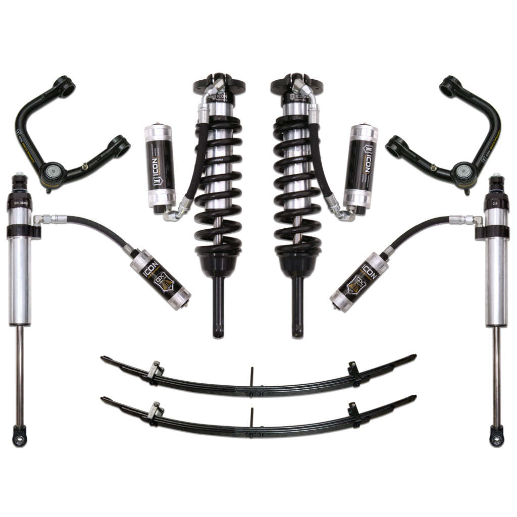 ICON K53006T Stage 6 Suspension System Tubular UCA Toyota Tacoma 0-3.5" / 16-Up 0-2.75"