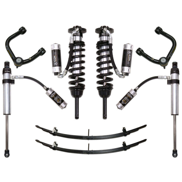 ICON K53006T Stage 6 Suspension System Tubular UCA Toyota Tacoma 0-3.5" / 16-Up 0-2.75"