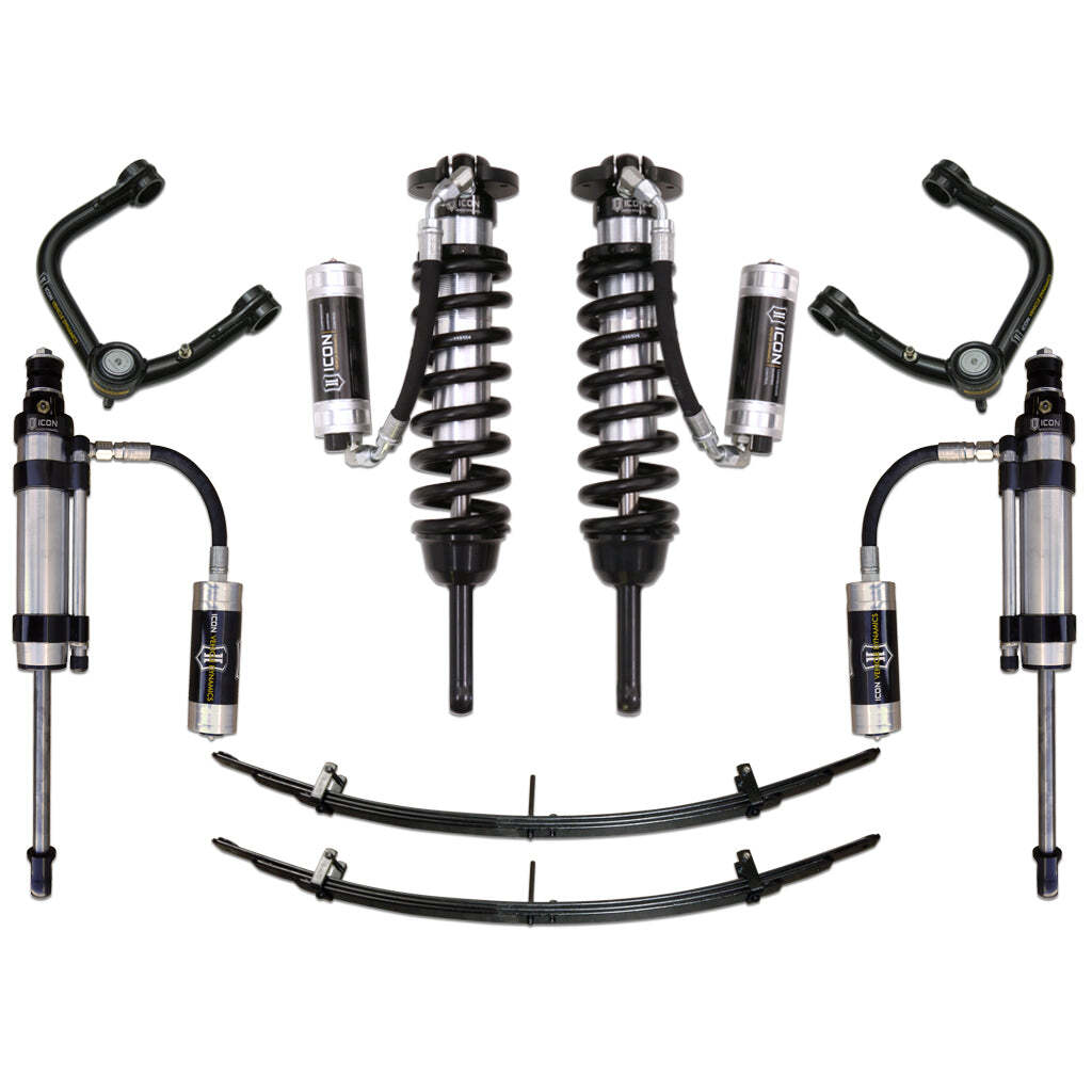 ICON K53007T Stage 7 Suspension System Tubular UCA Toyota Tacoma 0-3.5" / 16-Up 0-2.75"
