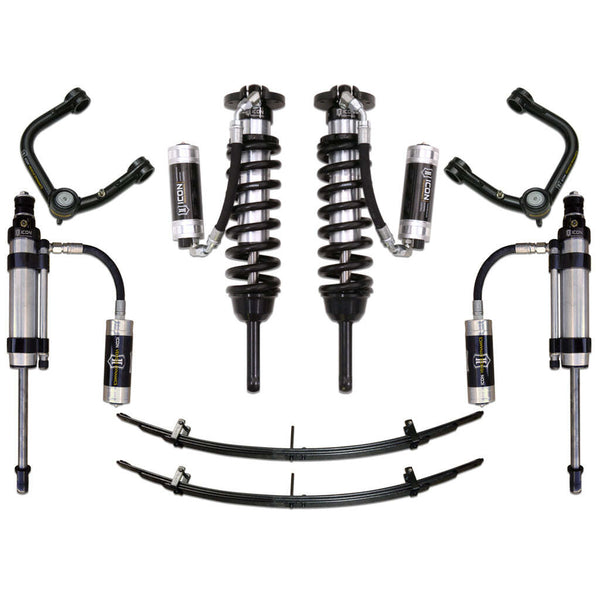 ICON K53007T Stage 7 Suspension System Tubular UCA Toyota Tacoma 0-3.5" / 16-Up 0-2.75"