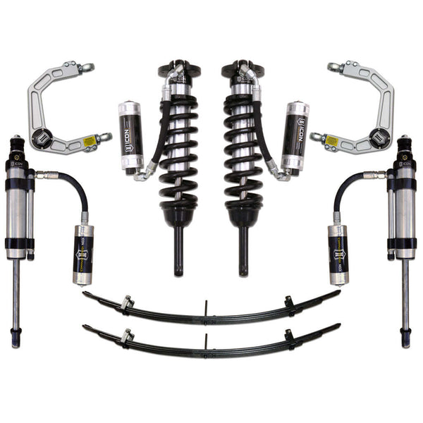 ICON K53007 Stage 7 Suspension System Billet UCA Toyota Tacoma 0-3.5" / 16-Up 0-2.75" -
