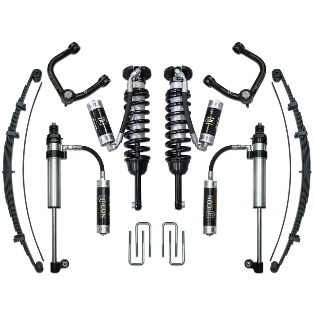 ICON K53008T Stage 8 Suspension System Tubular UCA Toyota Tacoma 0-3.5" / 16-Up 0-2.75"