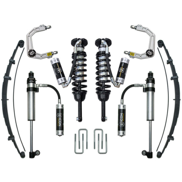 ICON K53008 Stage 8 Suspension System Billet UCA Toyota Tacoma 0-3.5" / 16-Up 0-2.75" -