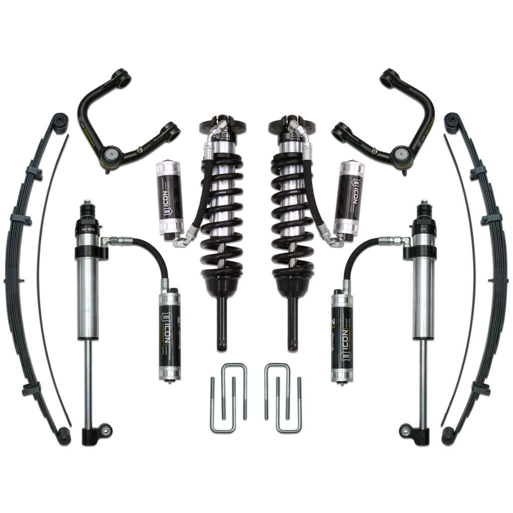 ICON K53009T Stage 9 Suspension System Tubular UCA Toyota Tacoma 0-3.5" / 16-Up 0-2.75"