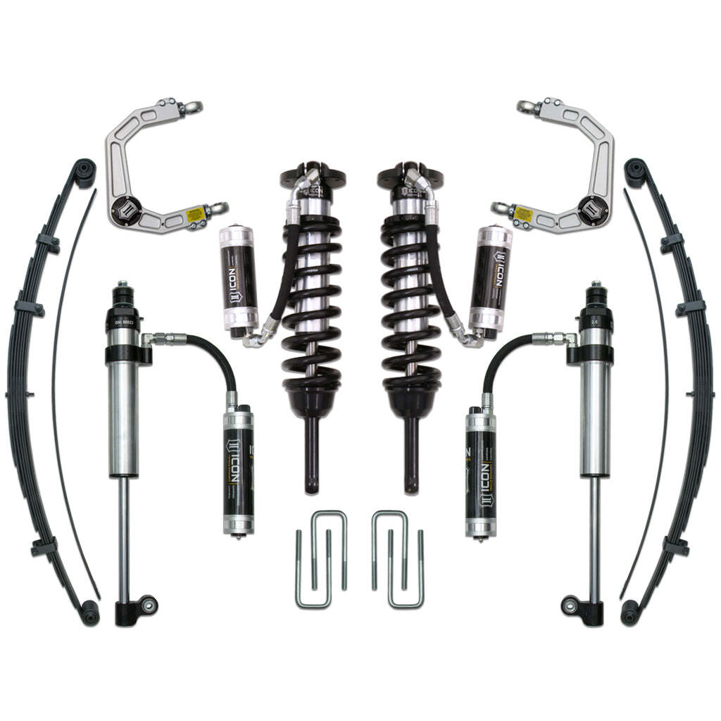 ICON K53009 Stage 9 Suspension System Billet UCA Toyota Tacoma 0-3.5" / 16-Up 0-2.75"