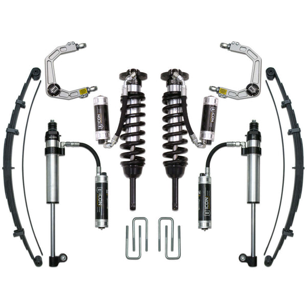 ICON K53009 Stage 9 Suspension System Billet UCA Toyota Tacoma 0-3.5" / 16-Up 0-2.75"
