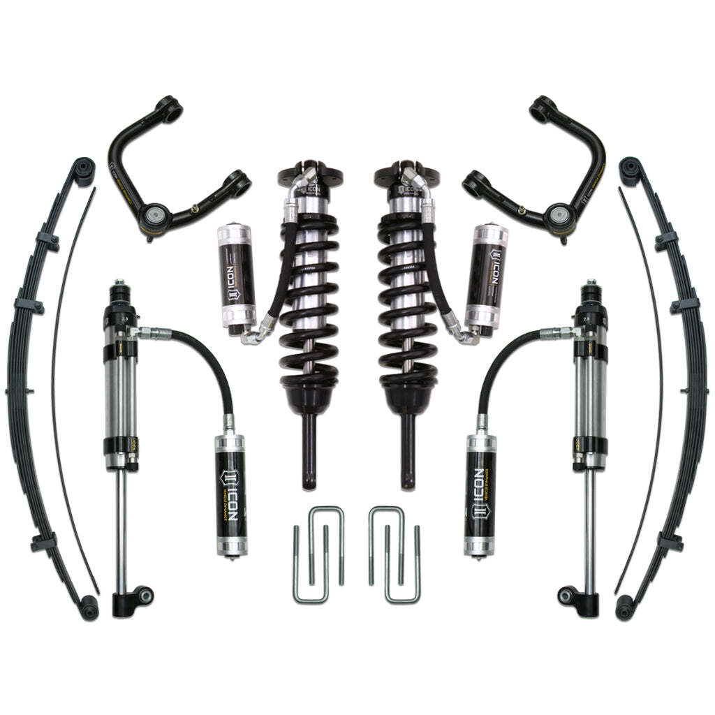 ICON K53010T Stage 10 Suspension System Tubular UCA Toyota Tacoma 0-3.5" / 16-Up 0-2.75"