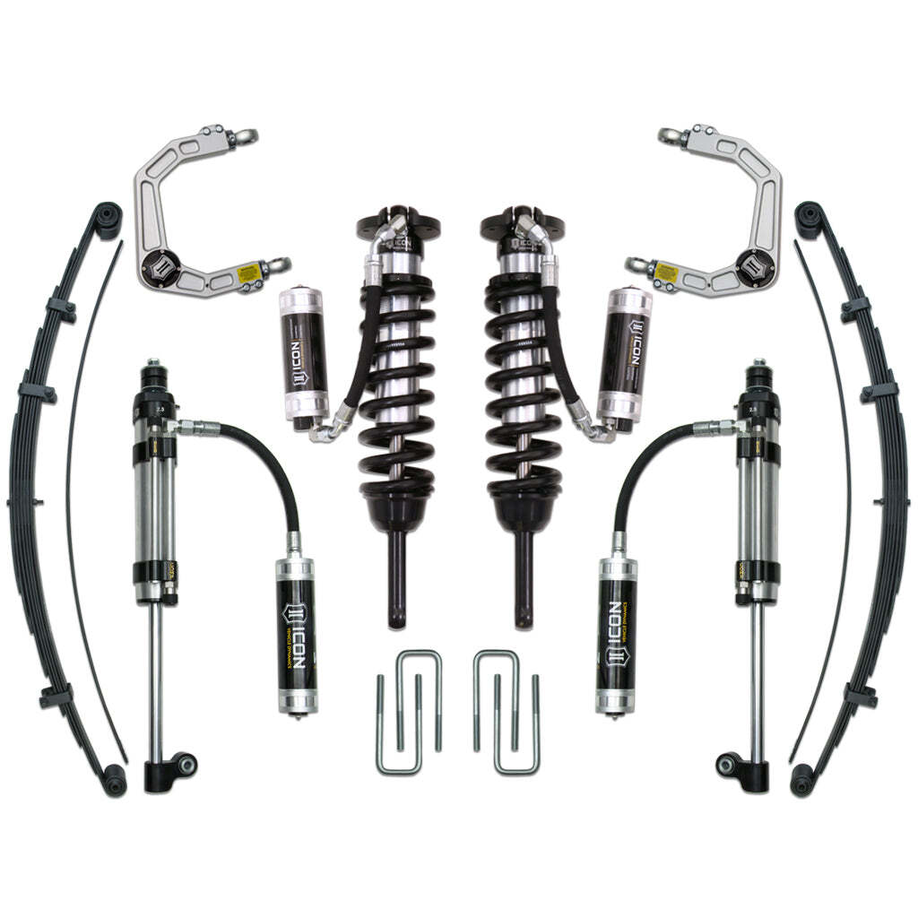 ICON K53010 Stage 10 Suspension System Billet UCA Toyota Tacoma 0-3.5" / 16-Up 0-2.75"