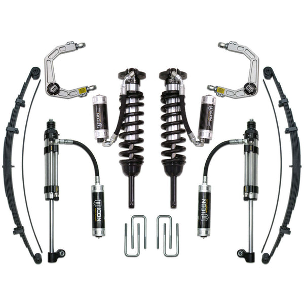 ICON K53010 Stage 10 Suspension System Billet UCA Toyota Tacoma 0-3.5" / 16-Up 0-2.75"