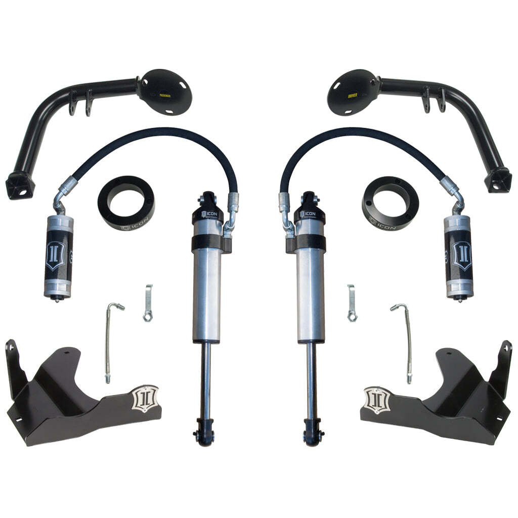 ICON K53121 Stage 1 S2 Secondary Shock Upgrade System Toyota 4Runner/FJ Cruiser