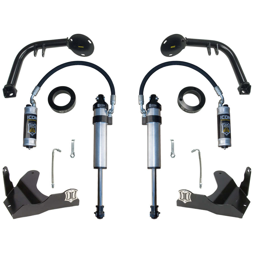 ICON K53122 Stage 2 S2 Secondary Shock Upgrade System Toyota 4Runner/FJ Cruiser