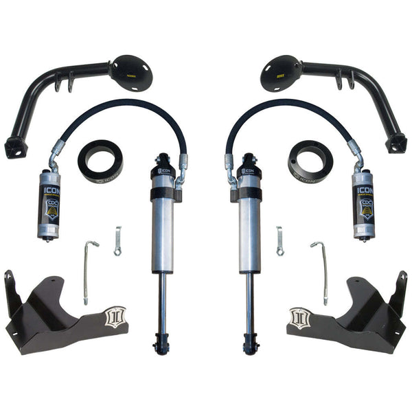 ICON K53122 Stage 2 S2 Secondary Shock Upgrade System Toyota 4Runner/FJ Cruiser
