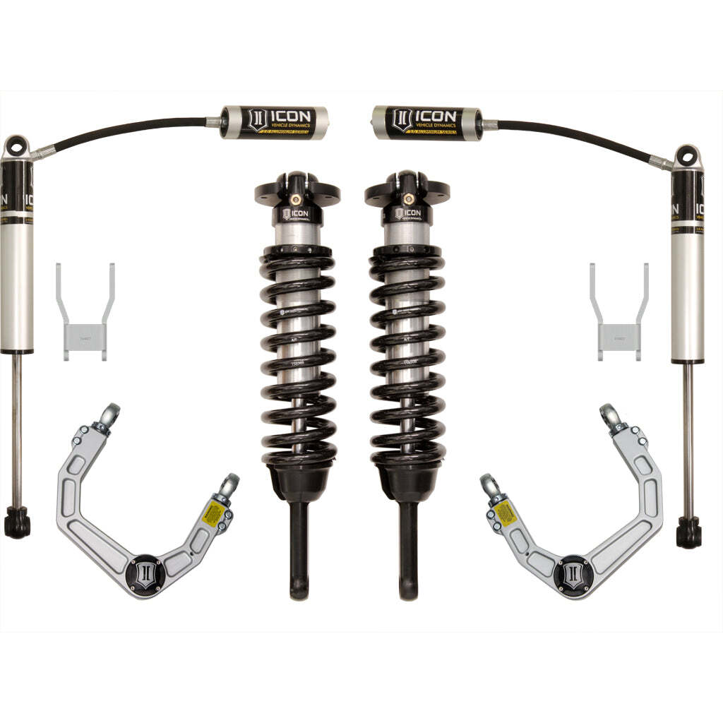 ICON K53138 Stage 3 Suspension System Billet UCA Toyota Hilux 0-3" Lift