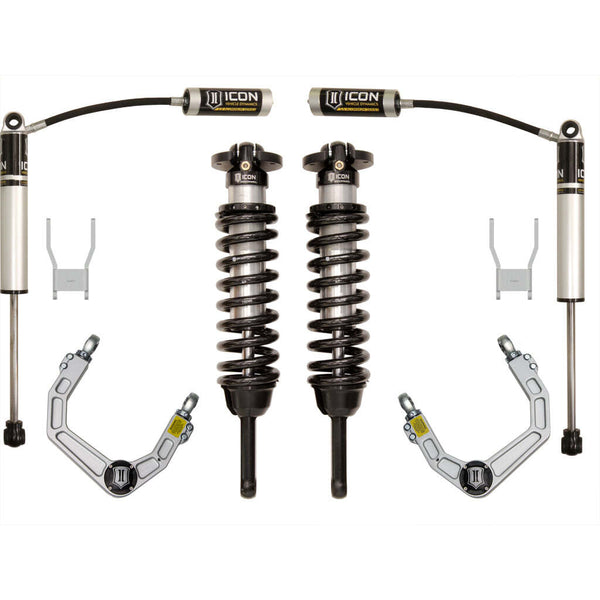 ICON K53138 Stage 3 Suspension System Billet UCA Toyota Hilux 0-3" Lift