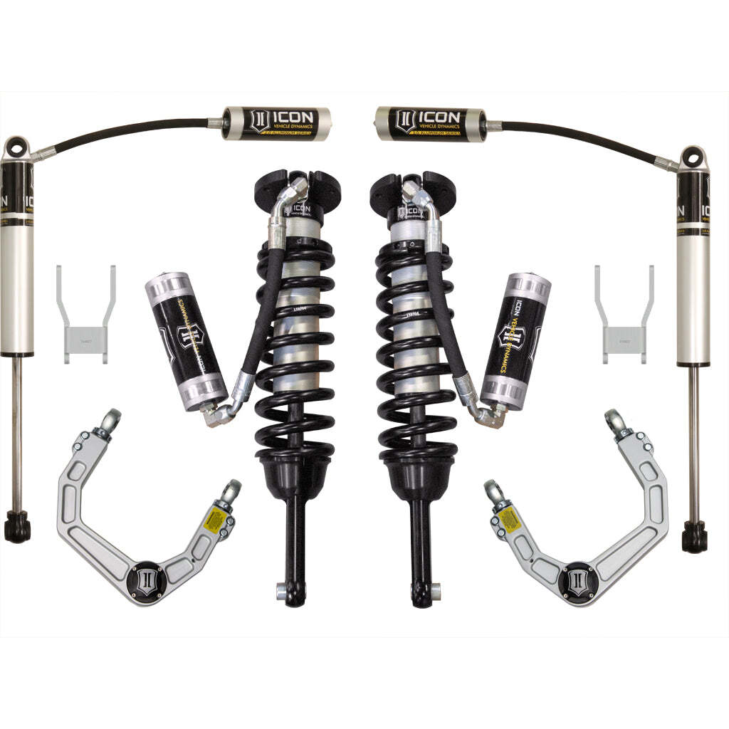 ICON K53139 Stage 4 Suspension System Billet UCA Toyota Hilux 0-3" Lift
