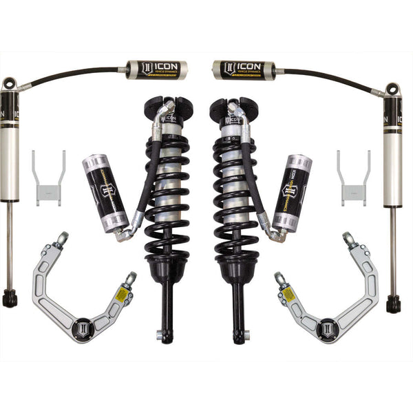 ICON K53139 Stage 4 Suspension System Billet UCA Toyota Hilux 0-3" Lift