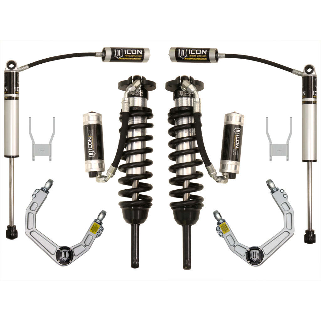 ICON K53140 Stage 5 Suspension System Billet UCA Toyota Hilux 0-3" Lift