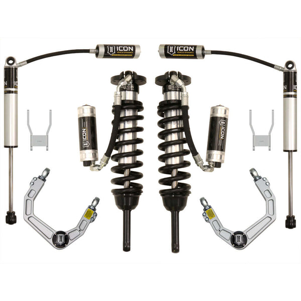 ICON K53140 Stage 5 Suspension System Billet UCA Toyota Hilux 0-3" Lift