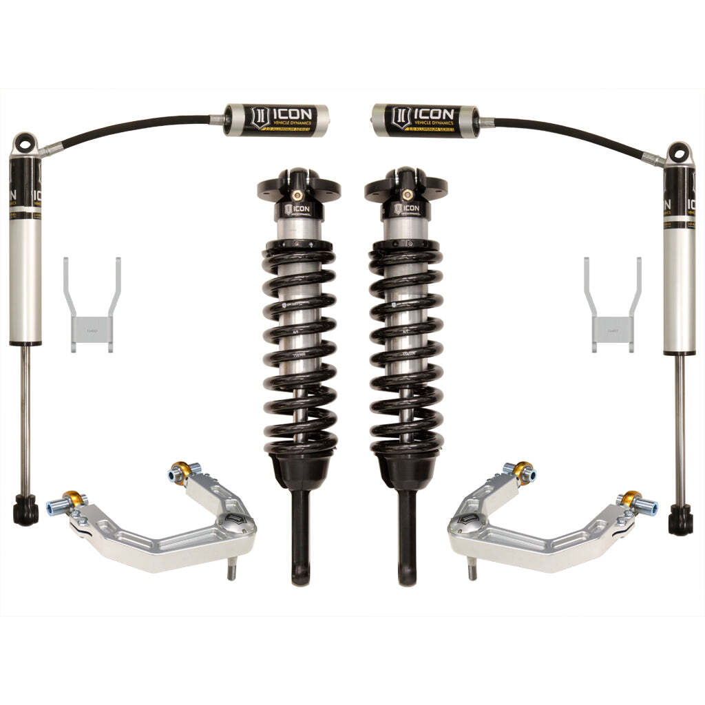 ICON K53143 Stage 3 Suspension System Billet UCA Toyota Hilux 0-3" Lift