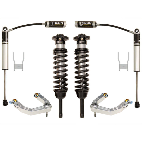 ICON K53143 Stage 3 Suspension System Billet UCA Toyota Hilux 0-3" Lift