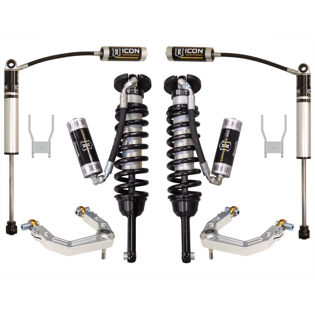 ICON K53144 Stage 4 Suspension System Billet UCA Toyota Hilux 0-3" Lift