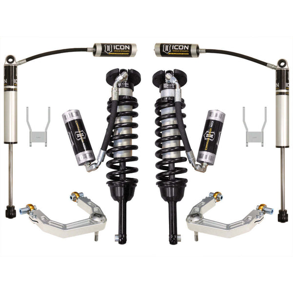 ICON K53144 Stage 4 Suspension System Billet UCA Toyota Hilux 0-3" Lift