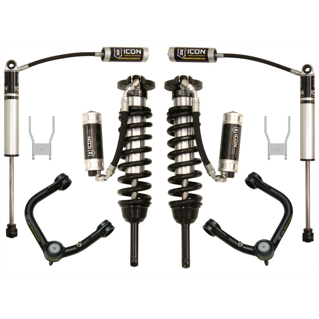 ICON K53145T Stage 5 Suspension System Tubular UCA Toyota Hilux 0-3" Lift