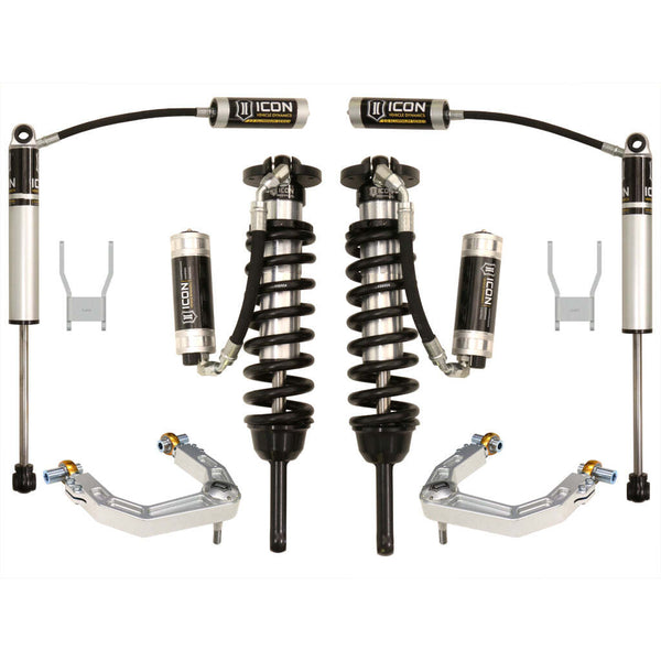 ICON K53145 Stage 5 Suspension System Billet UCA Toyota Hilux 0-3" Lift