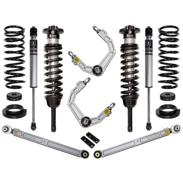 ICON K53173 Stage 3 Suspension System Billet UCA Lexus GX470 0-3.5" Lift