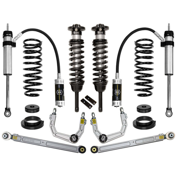 ICON K53174 Stage 4 Suspension System Billet UCA Lexus GX470 0-3.5" Lift
