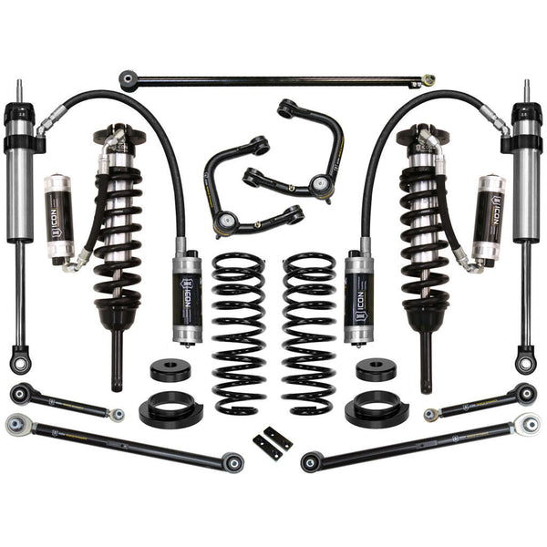 ICON K53177T Stage 7 Suspension System Tubular UCA Lexus GX470 0-3.5" Lift