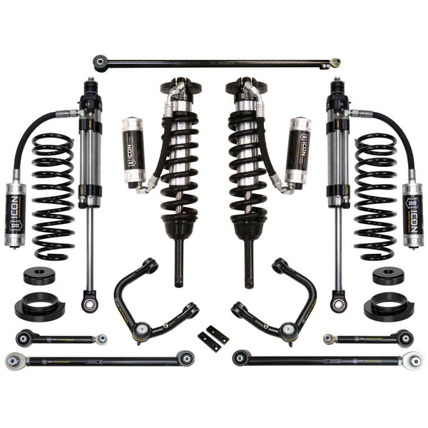 ICON K53178T Stage 8 Suspension System Tubular UCA Lexus GX470 0-3.5" Lift