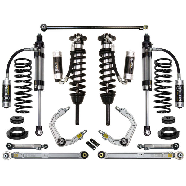 ICON K53178 Stage 8 Suspension System Billet UCA Lexus GX470 0-3.5" Lift