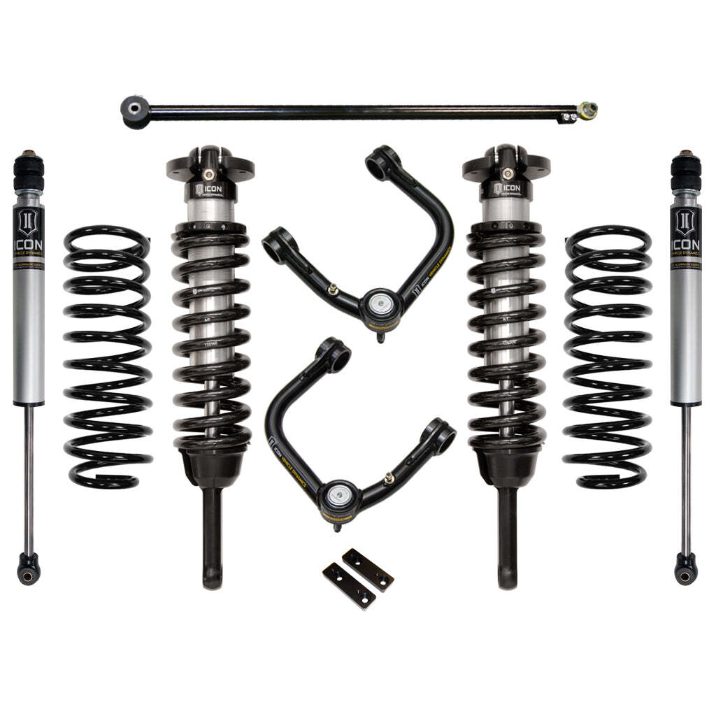 ICON K53182T Stage 2 Suspension System Tubular UCA Lexus GX460 0-3.5" Lift