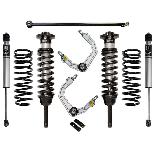 ICON K53182 Stage 2 Suspension System Billet UCA Lexus GX460 0-3.5" Lift