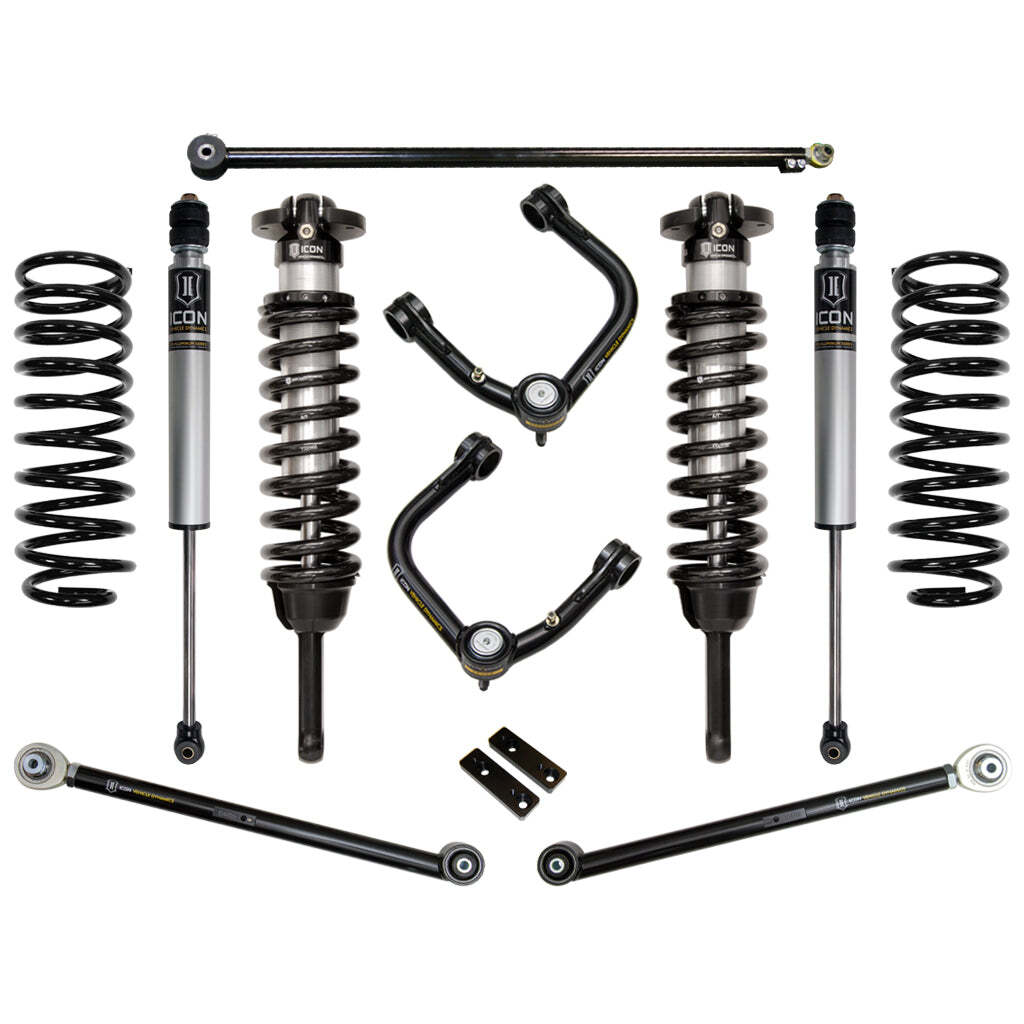 ICON K53183T Stage 3 Suspension System Tubular UCA Lexus GX460 0-3.5" Lift