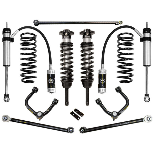 ICON K53184T Stage 4 Suspension System Tubular UCA Lexus GX460 0-3.5" Lift