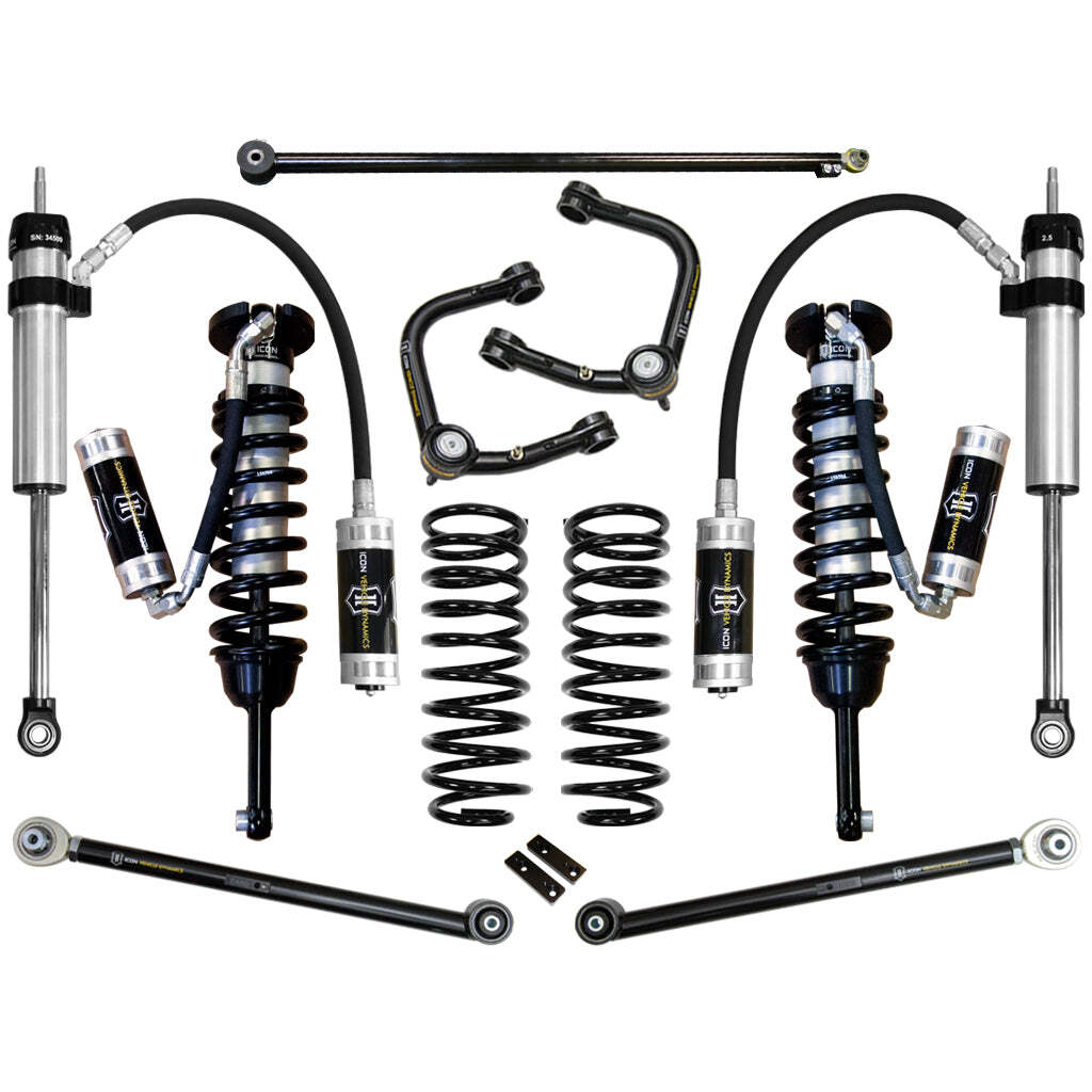 ICON K53185T Stage 5 Suspension System Tubular UCA Lexus GX460 0-3.5" Lift