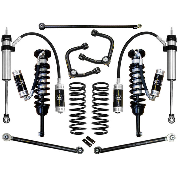 ICON K53185T Stage 5 Suspension System Tubular UCA Lexus GX460 0-3.5" Lift