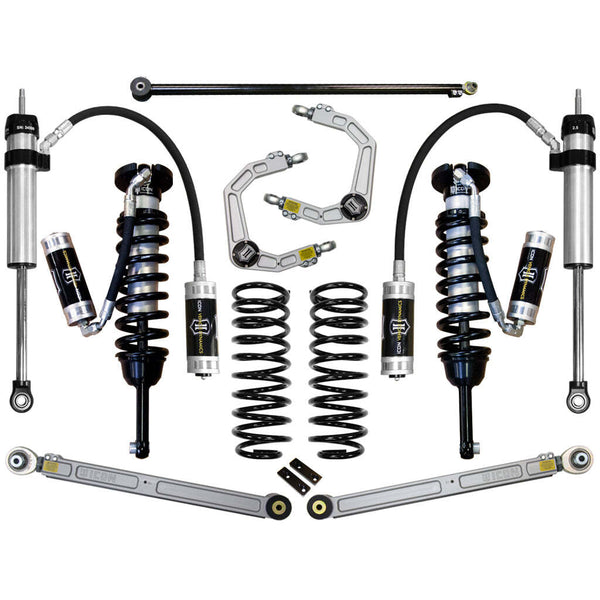 ICON K53185 Stage 5 Suspension System Billet UCA Lexus GX460 0-3.5" Lift