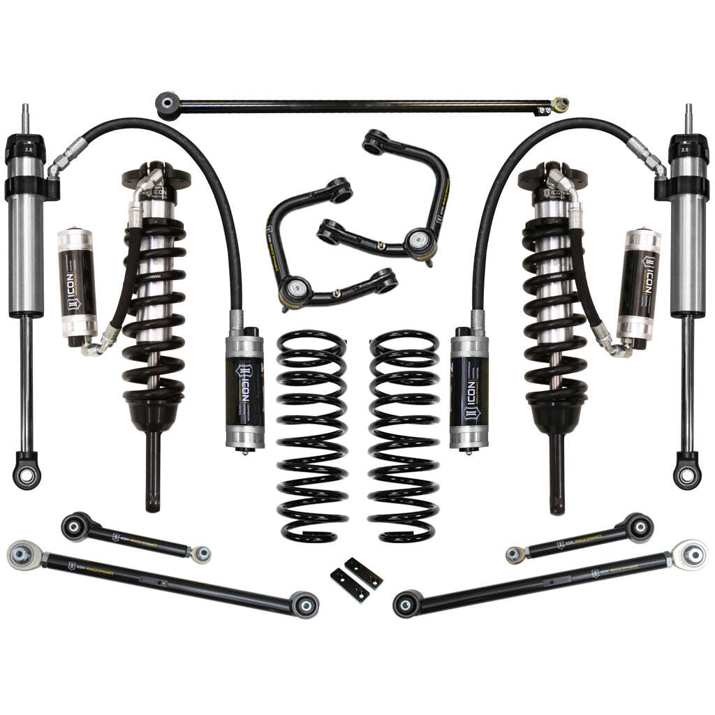 ICON K53187T Stage 7 Suspension System Tubular UCA Lexus GX460 0-3.5" Lift