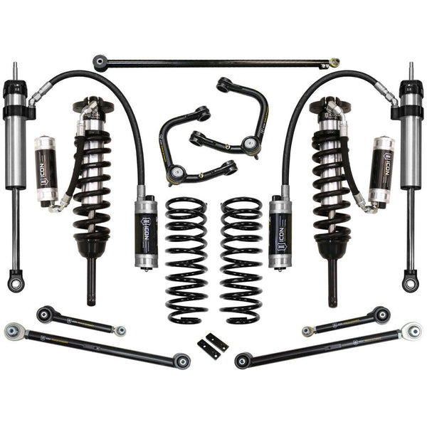 ICON K53187T Stage 7 Suspension System Tubular UCA Lexus GX460 0-3.5" Lift