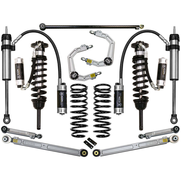 ICON K53187 Stage 7 Suspension System Billet UCA Lexus GX460 0-3.5" Lift