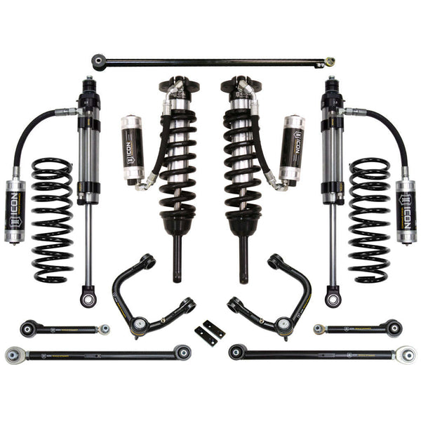ICON K53188T Stage 8 Suspension System Tubular UCA Lexus GX460 0-3.5" Lift