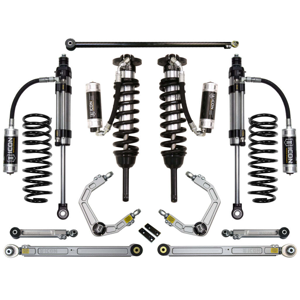 ICON K53188 Stage 8 Suspension System Billet UCA Lexus GX460 0-3.5" Lift