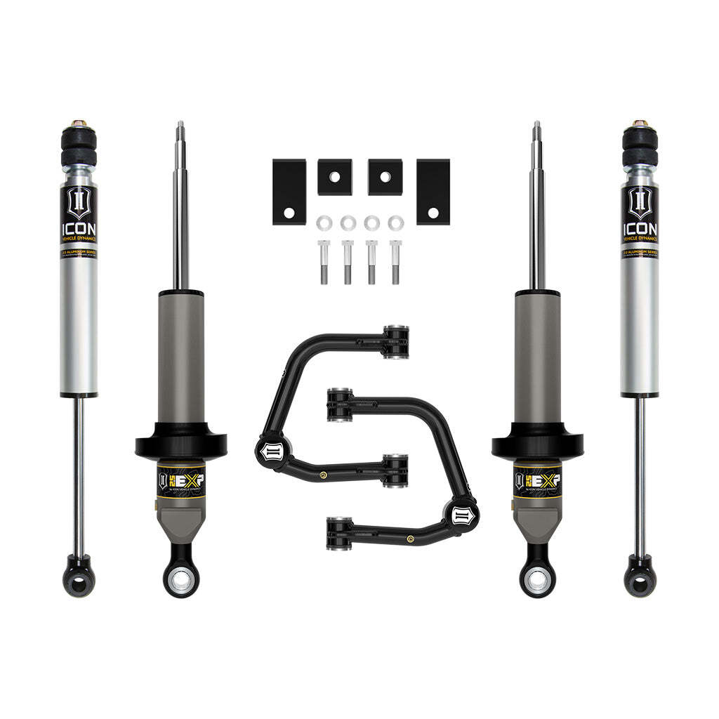 ICON K53192T Stage 3 2.5 EXP Suspension System Tubular Toyota Tundra 2-3" Lift