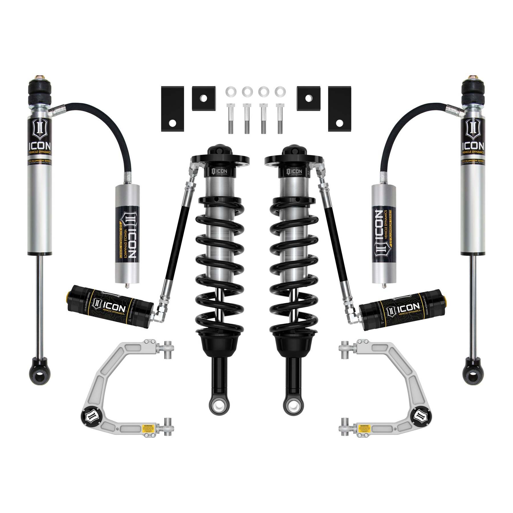 ICON K53196 Stage 6 2.5 Suspension System Billet Toyota Tundra 1.25-3.5" Lift