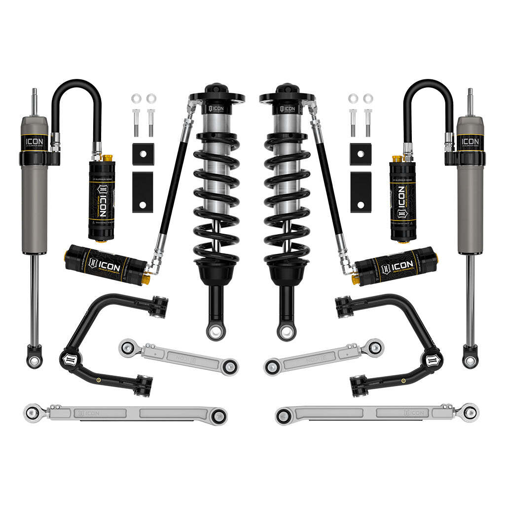 ICON K53200T Stage 10 2.5 Suspension System Tubular Toyota Tundra 2-3.5" Lift