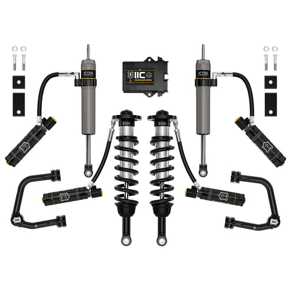 ICON K53202T Stage 12 2.5 Suspension System Tubular Toyota Tundra 2-3.5" Lift