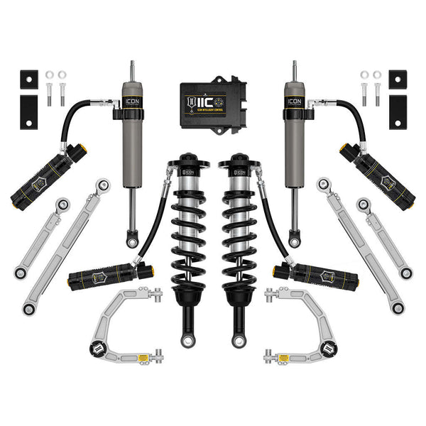 ICON K53203 Stage 13 2.5 Suspension System Billet Toyota Tundra 2-3.5" Lift